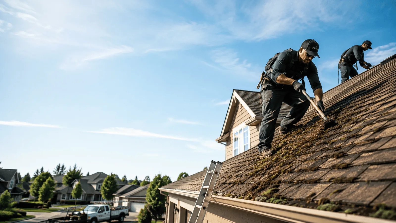 Roof Moss Removal in Bryant, IA near me